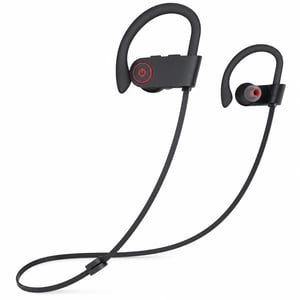NUASI Bluetooth 5.3 bežične sportske slušalice, HD — neispravne, djelomično rade: lijeva slušalica ne radi (stanje: vidi 2. sliku)