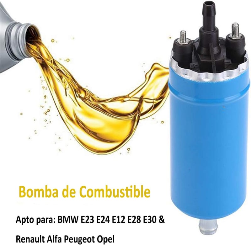 Poweka 12V Univerzális Elektromos Üzemanyag Szivattyú - BMW Kompatibilis