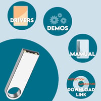 ACR122U NFC RFID olvasó és író készülék, gyors USB csatlakozással, kártyaíró funkcióval 8