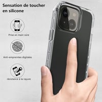 iPhone 13 Átlátszó Szilikon Tok - 360°-os Ütésálló Védelem 8