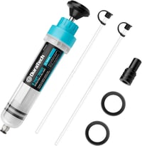 DURATECH Olajleszívó Pumpa 200ml - Kézi Szivattyú Szintjelzővel, 284mm Olajfeltöltő Szivattyú Motor-, Váltó-, Differenciálmű Olajhoz és Hűtő - 500 ml 1