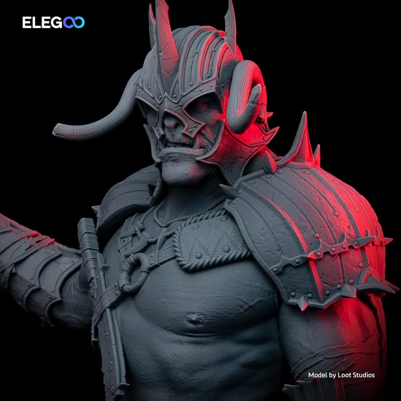 ELEGOO 8K Fotopolimer Műgyanta 3D Nyomtatóhoz - 405nm UV Szürke Gyanta Saturn 2 8K LCD Nyomtatókhoz - 1000g