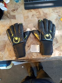 uhlsport Absolutgrip Flex Frame Carbon golmanske rukavice s profesionalnom zaštitom prstiju, prianjanjem i stabilnošću - veličina 10 - rabljeno 4