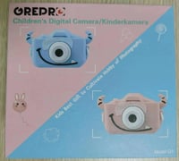 GREPRO Gyerek Fényképezőgép, 2" Kijelző, 1080P HD, Kék - Ajándék 3-9 Éves Gyerekeknek 8
