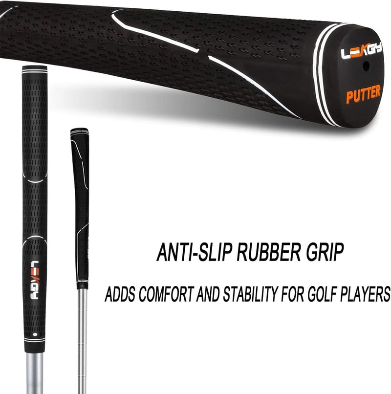 LEAGY Klasszikus Golf Putter 89cm, Kétirányú Fejjel, Jobbos-Balos