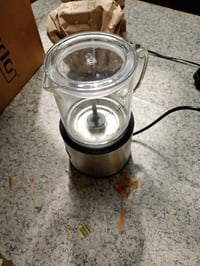 Elektrický napeňovač mlieka Casimhu 4 v 1, 500 ml, indukčný, studený-teplý — chýba čistiaca kefka (stav: pozri 2. obrázok) 2