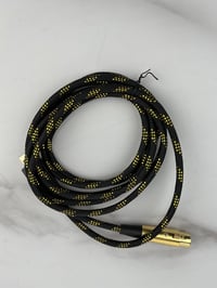 NUOSIYA 3m-es USB-XLR mikrofon kábel, fonott, hangszerekhez és énekléshez 9