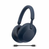 Sony WH-1000XM5 Vezeték nélküli Over-Ear Fejhallgató Midnight — hibás, alkatrésznek: jobb oldali fülpárna törött (állapot: lásd a 2. képet) 1