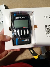 Compex SP 2.0 Prístroj na svalovú stimuláciu pre športovcov, čierny – Elektrický svalový stimulátor, neúplné príslušenstvo, stav ako nový 2
