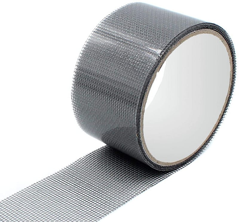 A2ZWORLD Szúnyóghálójavító Szalag Öntapadós 5cm x 200cm Fekete