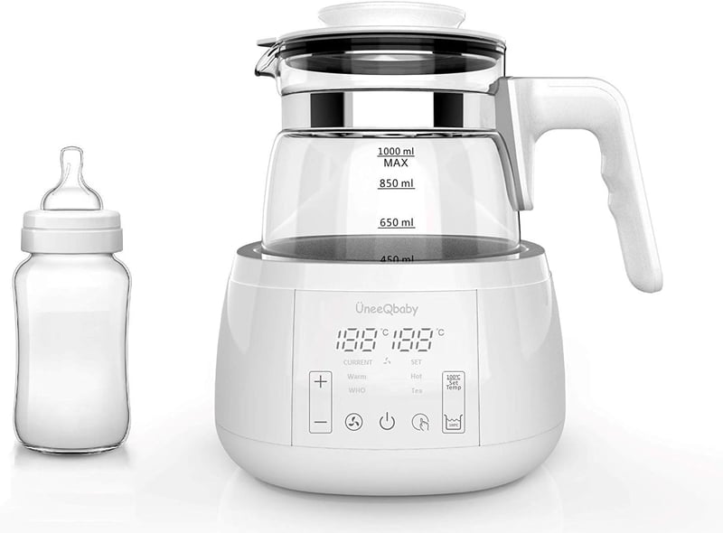 ÜneeQbaby Intelligens Bébiételmelegítő és Készítő Gép Cumisüveghez