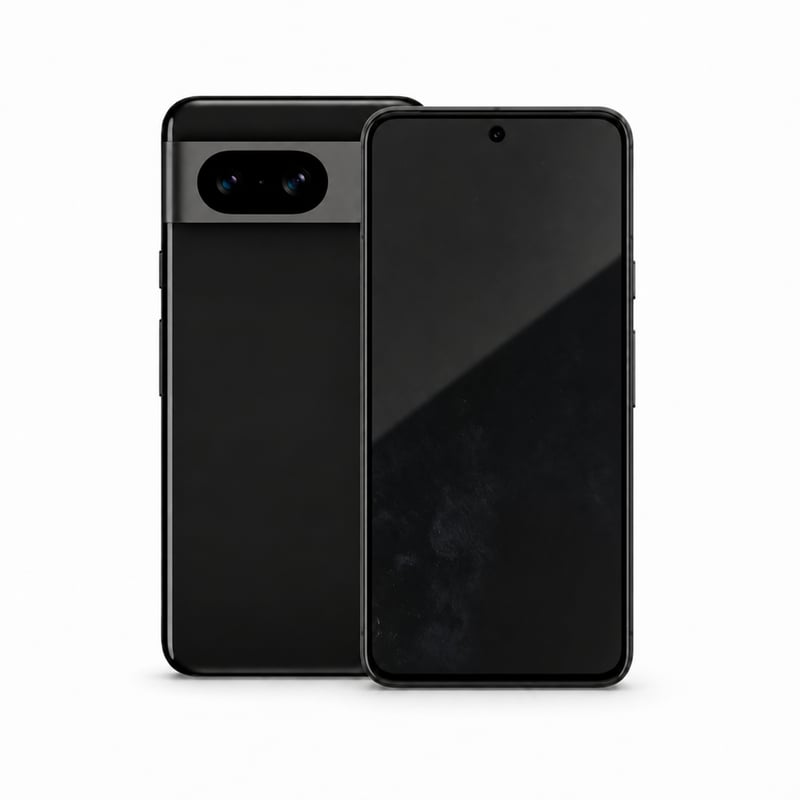 Pametni telefon Google Pixel 8, 128 GB — neispravan, za dijelove: Baterija se puni vrlo sporo (stanje: vidi 2. sliku)