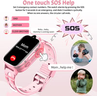 Kinder 4G GPS okosóra gyerekeknek - Videohívás, SOS, lépésszámláló, Android/iOS 3