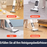 OSOTEK H200 Lite vezeték nélküli padlótisztító és porszívó, 180°-os mozgás, állatszőrre 6