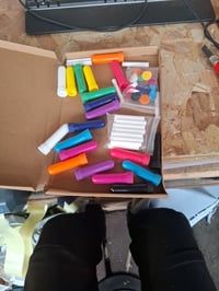 Inhalator Bmliingchau cu batoane aromatice parfumate, stilou inhalator nazal, set de 20 bucăți — Fără tampon de bumbac (stare: vezi a 2-a fotografie) 2