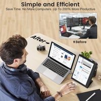 Hordozható SMISEACOW 11,6" HD IPS monitor laptophoz, telefonhoz, konzolhoz 6