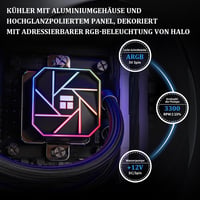Thermalright Aqua Elite 360 V3 Folyékony CPU Hűtő, 360mm Radiátor, 3x120mm PWM Ventilátor, AMD/Intel Kompatibilis, Alacsony Zajszintű Vízhűt 4