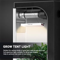 DragonLight BW2000 Növénylámpa LED Teljes Spektrumú UV-IR Fénnyel, Dupla Chip Technológiával, 3 Méteres Kábellel Üvegházi és Szobanövényekhe 6