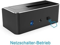 RSHTECH Alumínium USB 3.0 HDD/SSD Dokkoló 2.5" és 3.5" SATA Meghajtókhoz, SD/TF Kártyaolvasóval, 16TB-ig 8