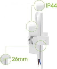Vékony LED Spotlámpa 6W IP44 Fürdőszobába - Fehér (Újracsomagolt) 5