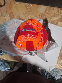 Minge de volei pe plajă din neopren Schildkröt Fun Sports, mărimea 5, diametru 21 cm, cu suprafață textilă — Portocaliu și roșu (stare: vezi a 2-a fotografie) 2