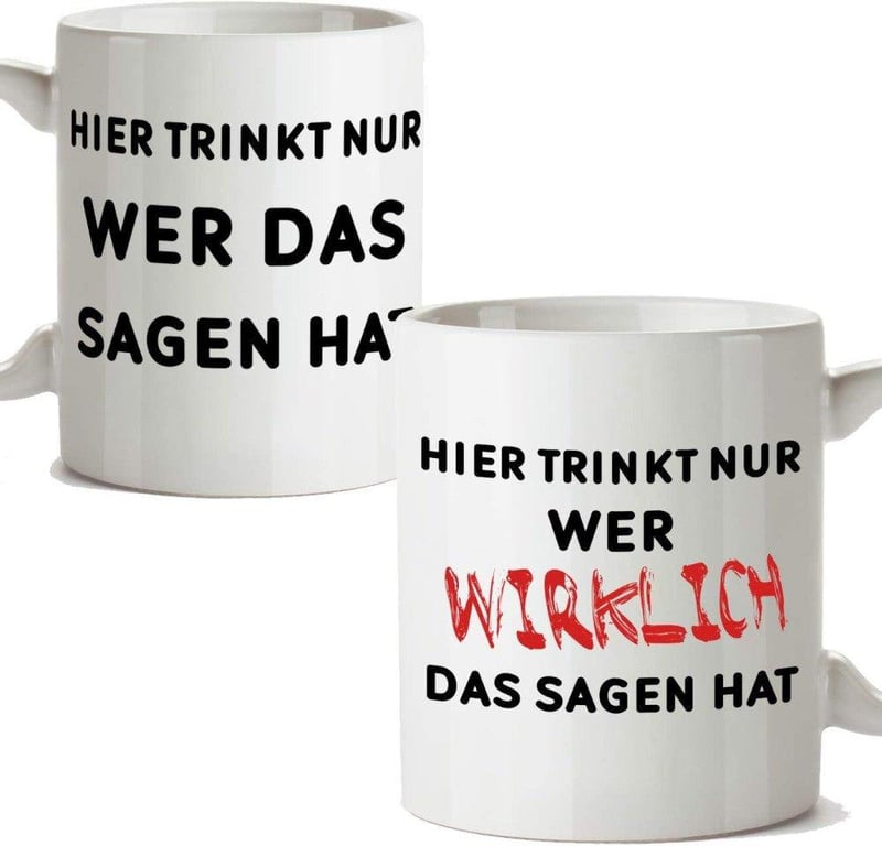 Német páros bögre szett - MUGFFINS 2 darabos, 350 ml-es kerámia bögrék