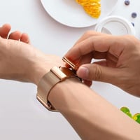 Apple Watch 42mm Arany Állítható Acél Szíj 5