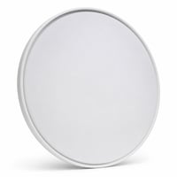 Abație pentru ventilator de tavan cu LED Mimotec, neagră, pentru ventilatoare cu palete retractabile și motor DC 1