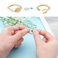 Antik stílusú ékszercsat szett - 5 darabos, 19 mm-es 4