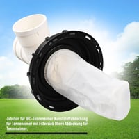 IBC MaxEarn 3-utas esővízszűrő, függőleges, nylon szűrőzsákkal, 165mm-es DN, tartálytetőre 5