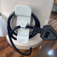 Organizatoare autoadezive pentru cabluri, aparate de bucătărie - Set de 2 bucăți, alb 3