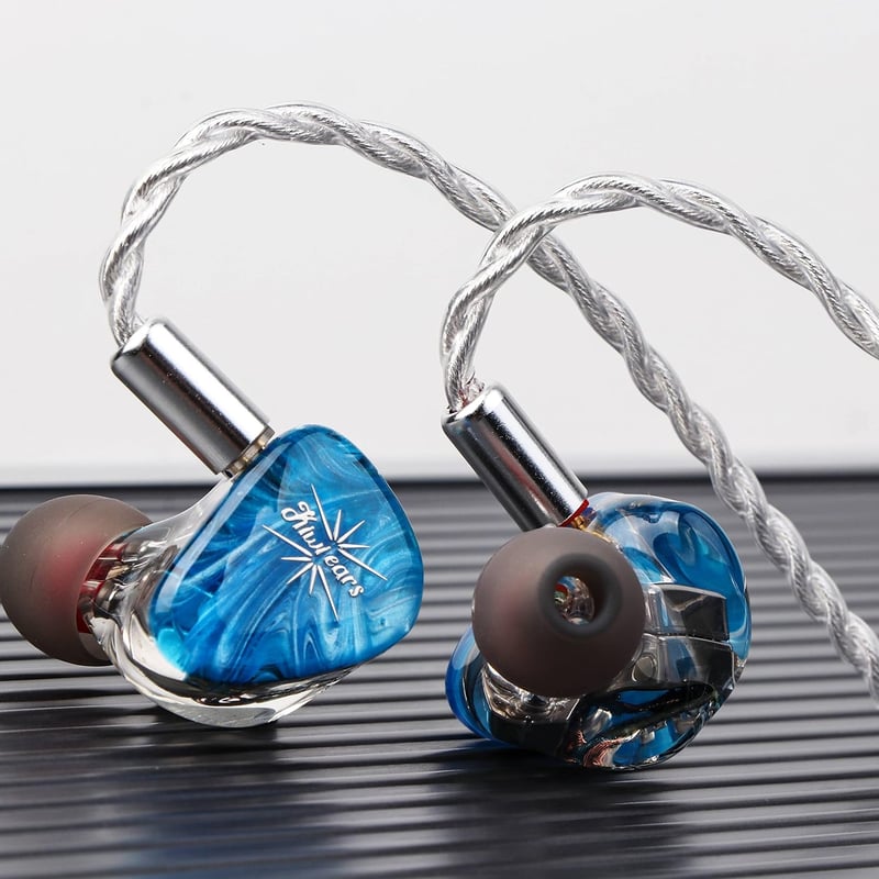 Kiwi Ears Orchestra Lite Kék 8BA Fülmonitor IEM Leválasztható OFC Kábellel
