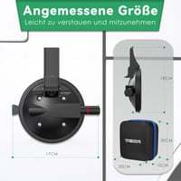 Thirrni Lakóautó Előtető Rögzítő Szett - 2 db, 80 kg Teherbírás, Thule/Fiamma/Dometic Kompatibilis, Vízálló, Porvédett, Felfújható Funkciós  5