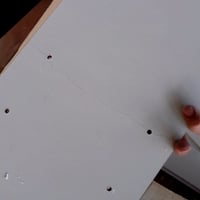Furinno Luder 7 kockás nyitott polc fehér színben, megfordítható — Az egyik hosszú elemen repedés található (állapot: lásd a 2. képet) 2