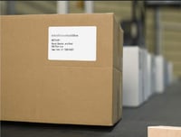 Molabel visszaküldési címke tekercs - Dymo LabelWriter 550 nyomtatókhoz - 6x500 db 4