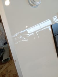 Amazon Basics mágneses fehér tábla alumínium kerettel, öntapadós, 28x36 cm — kis horpadás, használt állapot (állapot: lásd a 2. képet) 2