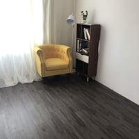 INMOZATA Öntapadós PVC Padlóburkolat - 5,02 m² / 36 Lap, Sötétszürke, Vízálló, Csúszásmentes, 2 mm Vastag, Könnyen Vágható Vinyl Padlólap 5