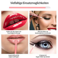 L'Oréal 100 db rózsaszín eldobható rúzs- és szájfénykefe szett 3