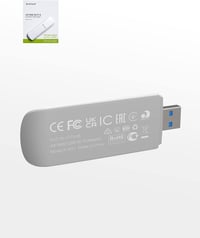 BrosTrend AX1800 WiFi 6 USB adapter, 1800 Mbit/s, Windows 10/11 kompatibilis 9