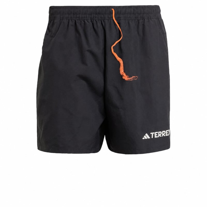 Pánske šortky adidas Terrex Multi, čierne, veľkosť M – poškodená sťahovacia šnúrka, inak stav ako nové (stav: pozri 2. obrázok)