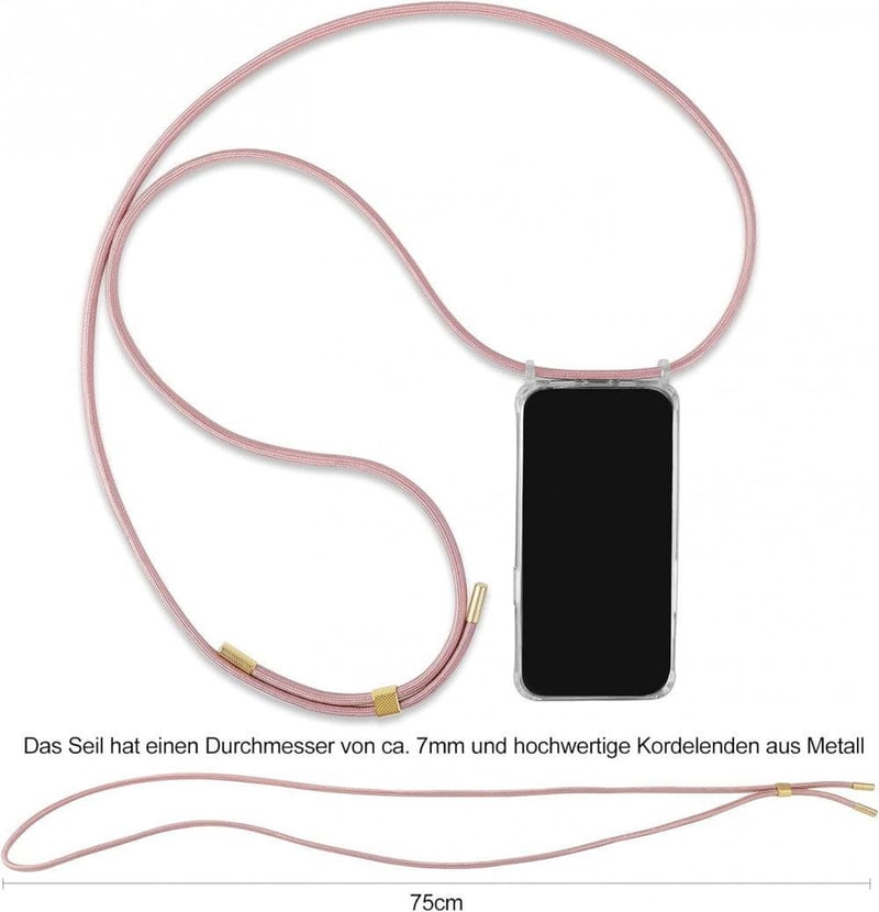 Samsung Galaxy A53 Átlátszó Tok Kameravédővel és Nyaklánccal