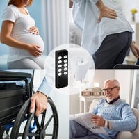 Sonsonai Távirányítós Konnektorok - 5 db, 2 Távirányító, 70m Hatótáv, 2300W 6