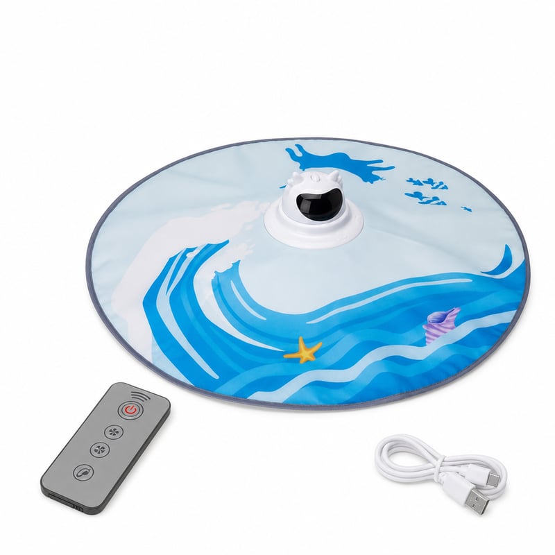 Jucărie interactivă pentru pisici Toozey cu telecomandă și pene interschimbabile, USB — lipsesc 2 pene (stare: vezi imaginea nr. 2)
