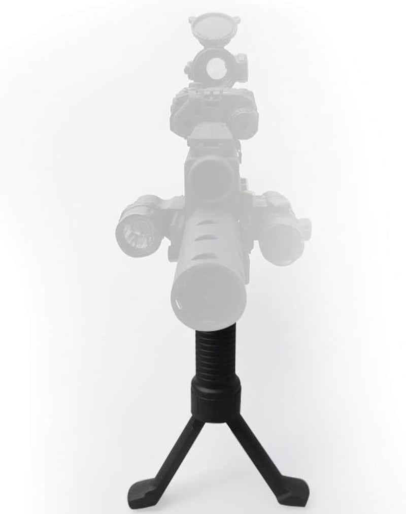 OTraki állítható magasságú bipod markolat, QD Picatinny sínre, airsoft puskához