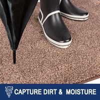 FCSDETAIL Csúszásmentes Mosható Beltéri Lábtörlő 60x90cm - Vízfelszívó Szennyfogó Szőnyeg Kutyáknak, Bejárathoz 2