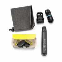 Používaný elektrický holiaci strojček a zastrihávač Philips OneBlade Pro 360 Face & Body QP6552/30, 2 čepele 360, presný hrebeň, 2 nadstavce na telo, cestovné puzdro 1