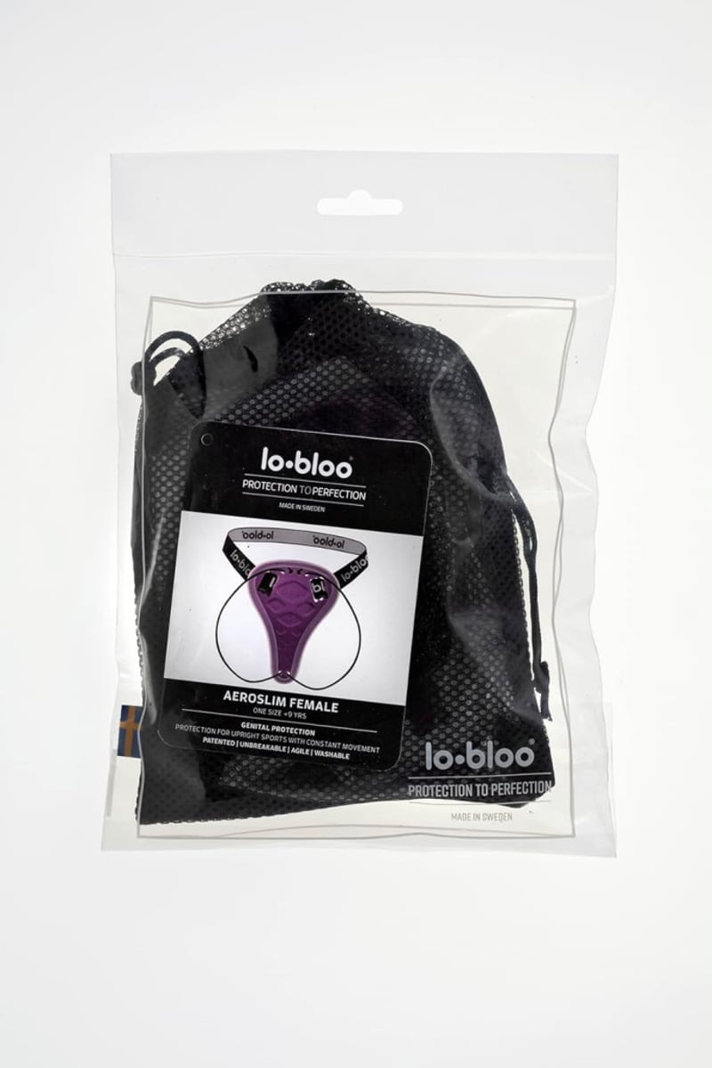 lobloo AEROSLIM női sport intim védő - Kickbox, Thai box, Karate, Hoki, Baseball - 9 éves kortól