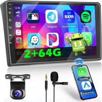 Inefala Android 15 Autórádió Fiat Ducato/Peugeot Boxer/Citroen Jumper (2011-2022) - 9" Érintőképernyő, Vezeték Nélküli CarPlay, GPS, WiFi 1