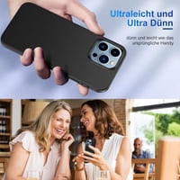 Apple iPhone 13 Pro Vékony Fekete Szilikon Védőtok 6