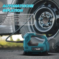 MaxAwe Akkumulátoros Kompresszor Makita 18V kompatibilis - Vezeték Nélküli Pumpa Autókhoz, Motorokhoz, Biciklikhez 2